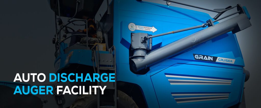 Grain Cruiser Combine Harvester | Auto discharge auger for Grain Cruiser Pro Combine Harvester Grain Tank.