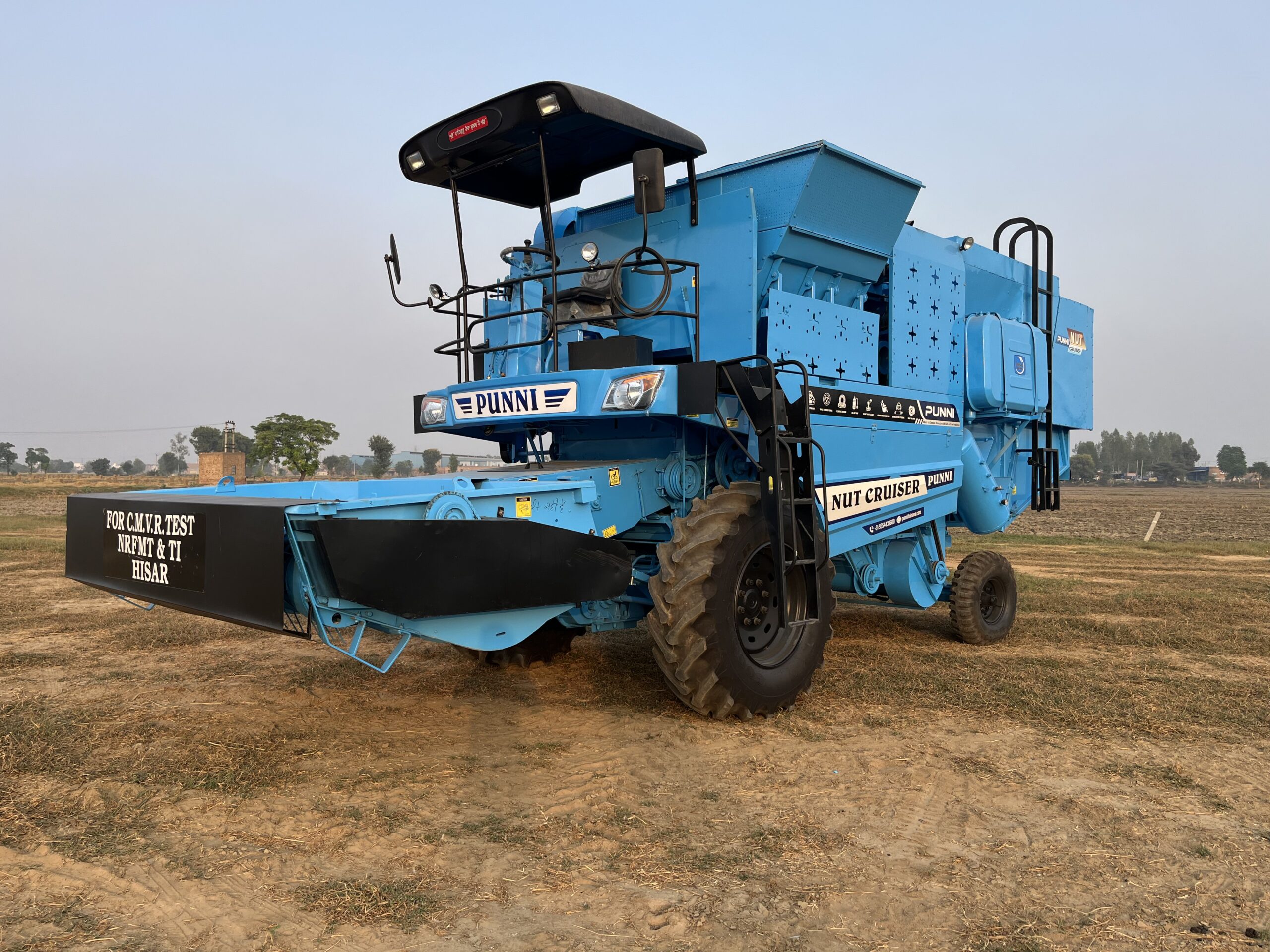 Nut Cruiser Peanuts Combine Front View