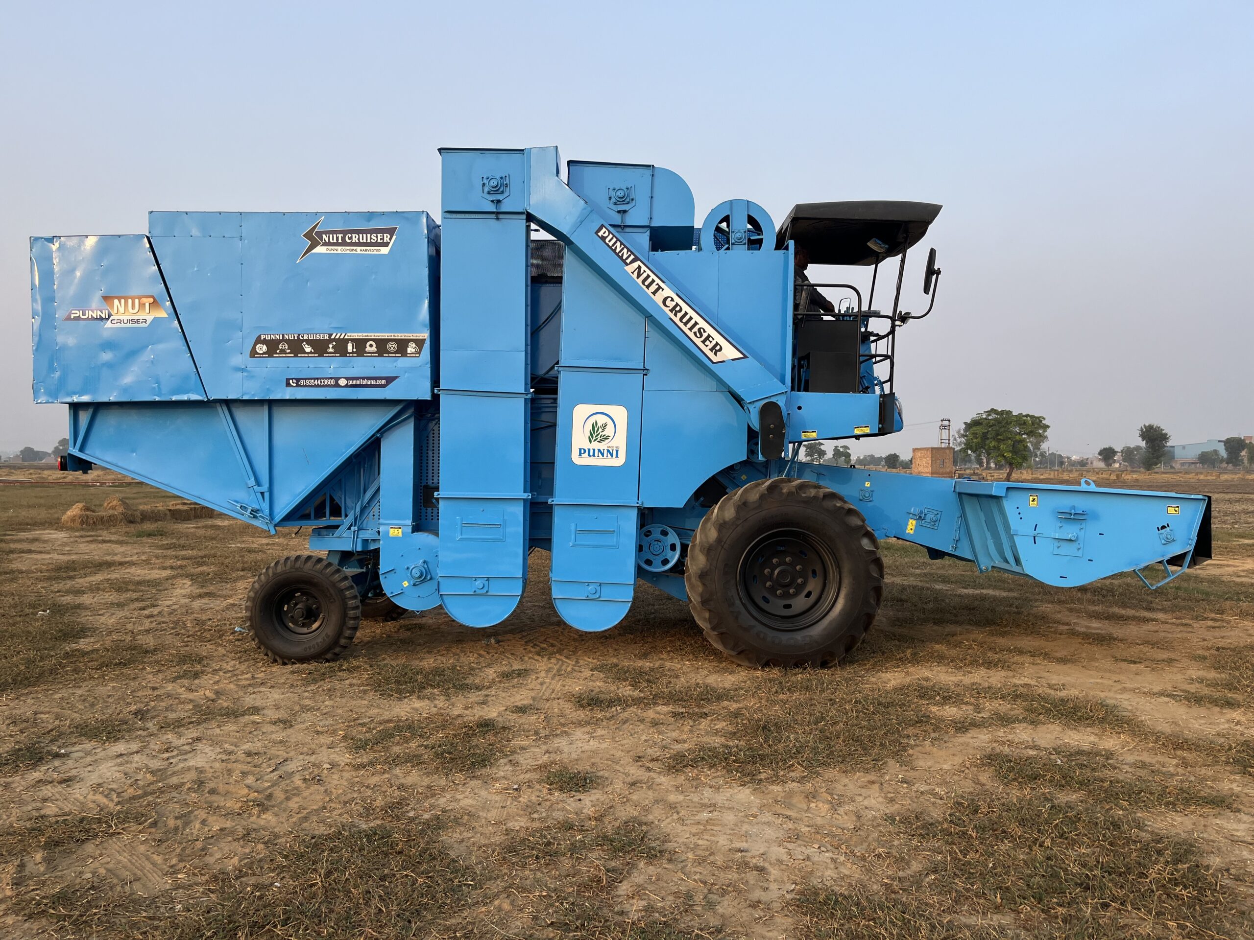 Nut Cruiser Peanuts Combine Side View
